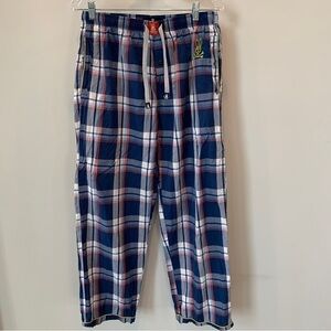 Psycho Bunny Plaid Lounge Pants Size M